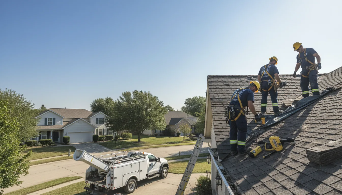 Emergency Roof Repair in Santa Maria, TX near me